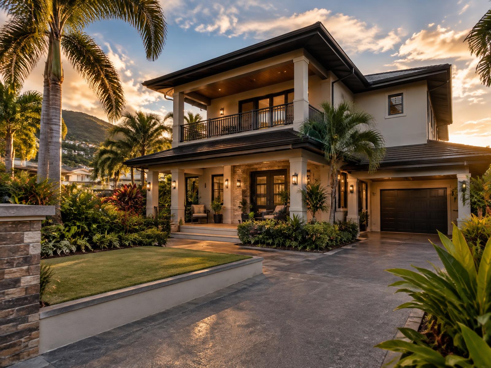 A modern tropical family home in Trinidad and Tobago